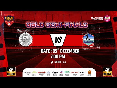 Gold Semi Final  | St.Mary's School VS JNS Rangers | JFSC DADS PREMIER LEAGUE 2024 .