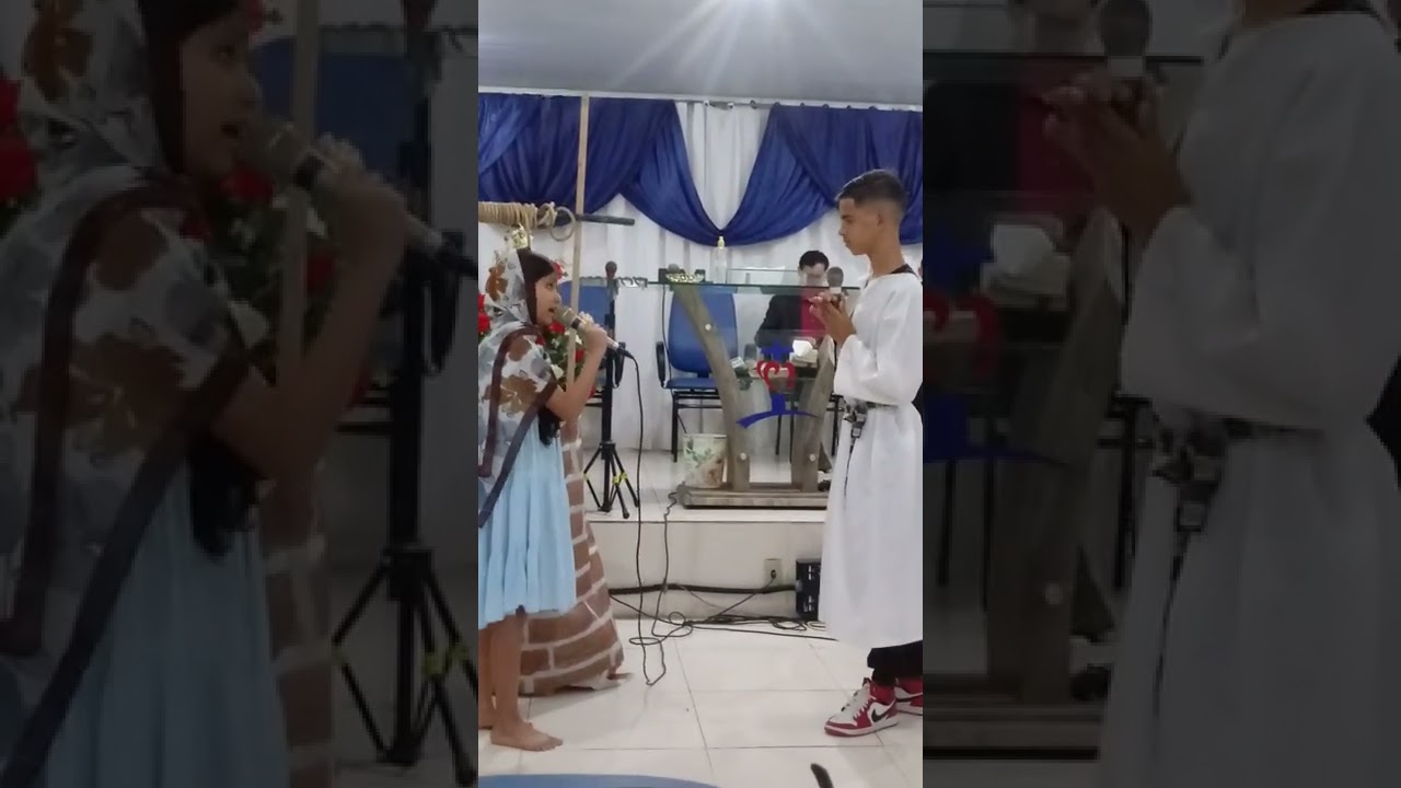 peça infantil sobre a mulher samaritana