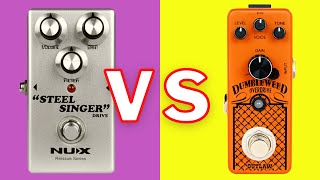 Video thumbnail for Best Dumble Pedal 2020 NuX Steel Singer vs Outlaw Dumbleweed by The Pedal Guy