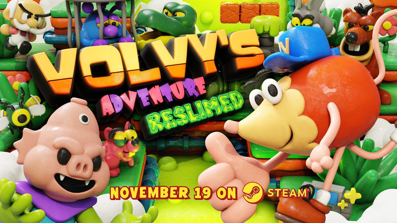 Volvy's Adventure: Reslimed | November 19 on Steam | Preorder Now