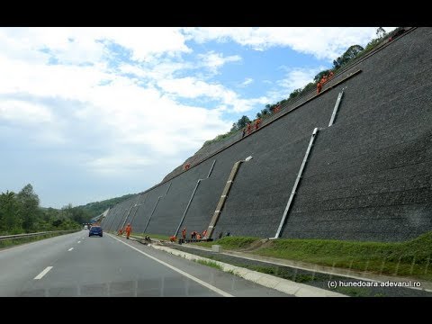 Autostrada Lugoj - Deva. Cum se vede Dealul Liliecilor de pe DN 76