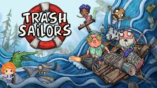Trash Sailors (Solo) | Full Gameplay - Playthrough - Walkthrough (No Commentary)