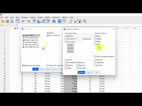 SPSS course for beginners: Stats basics, creating variables, data entry, descriptive stats