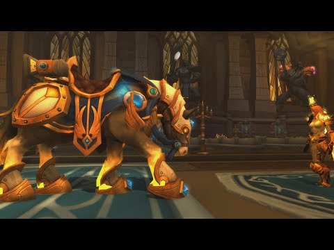 The Story of Highlord's Charger - Patch 7.2 Paladin Class Mount [Lore]