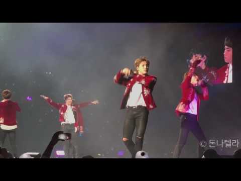 170324 BTS WINGS TOUR NEWARK - N.O. + No More Dream + Boy in Luv + Danger + Run