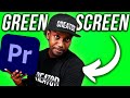 EASY Green Screen Tutorial For Adobe Premiere Pro 2024 STEP BY STEP Free Preset