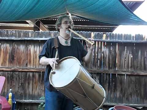 Tabor pipe and drum