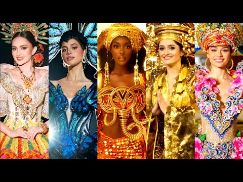 Miss Universe 2025  - TOP 16 BEST NATIONAL COSTUMES 👑💫❤️