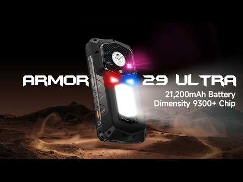 Introducing Ulefone Armor 29 Ultra: 21,200mAh Monster, Performance Apex!