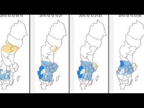 Trafikverket varnar för ishalka
