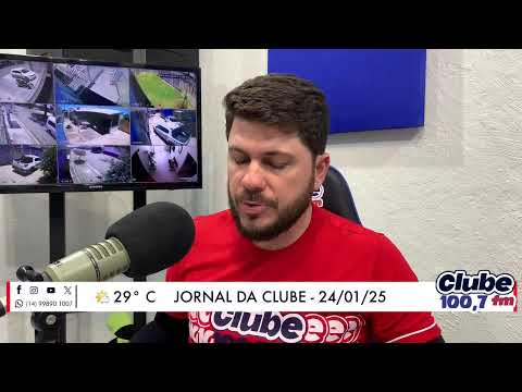 Jornal da Clube - 24/01/25 - Edição do Almoço