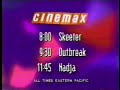 Tonight On Cinemax Promo 1996