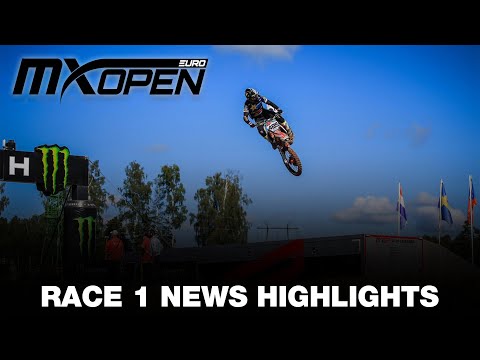EMXOPEN Race 1 News Highlights - MXGP of Kegums 2020