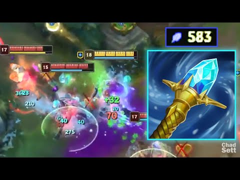 500+ AP Singed with Rylai's..