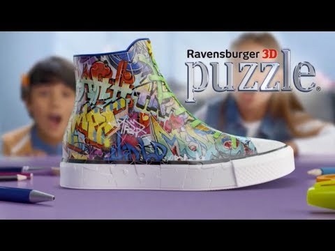 Ravensburger "3D" Dėlionė 54 vnt. - Pieštukinė video