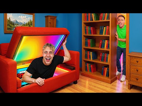 Le Dernier qui QUITTE sa PIÈCE SECRÈTE Gagne !