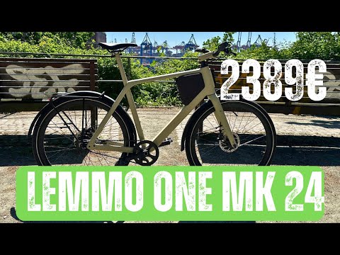 Lemmo One MK 24, the best urban e-bike with belt drive under €2400?