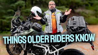 Older Motorcyclists Know A Few Things About Riding – And Life