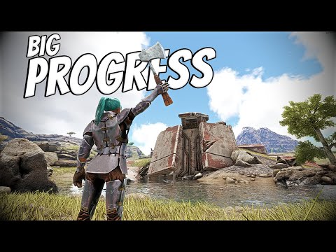 Turning An ANCIENT RUIN Into Our Home - Ark Olympus Ep 3