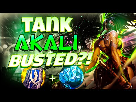 This is what happens when you build TANK AKALI(NOT THAT BAD)