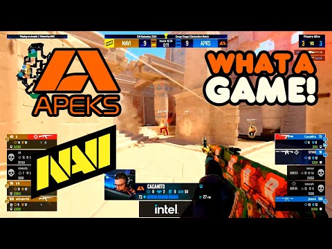 Natus Vincere vs Apeks | IEM Katowice 2024 Group A | BO-3 |