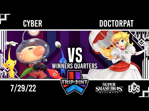 Tripoint Smash153  -  Winners Quarters  -  Cyber(Olimar) Vs. Doctorpat(Peach)