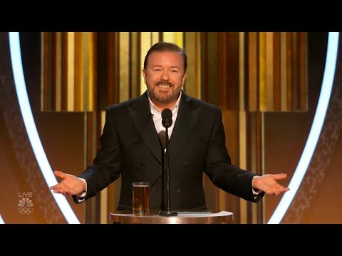 This Will be ICONIC in the Future!  |  Ricky Gervais Opening Monologue at the Golden Globes 2020