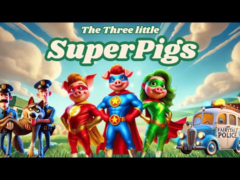 The Three Little SuperPigs: Defeating the Big Bad Wolf! 🐷