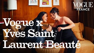 Action, blush ou vérité ? Avec Adèle Exarchopoulos & Lena Mahfouf I Vogue France x YSL Beauty