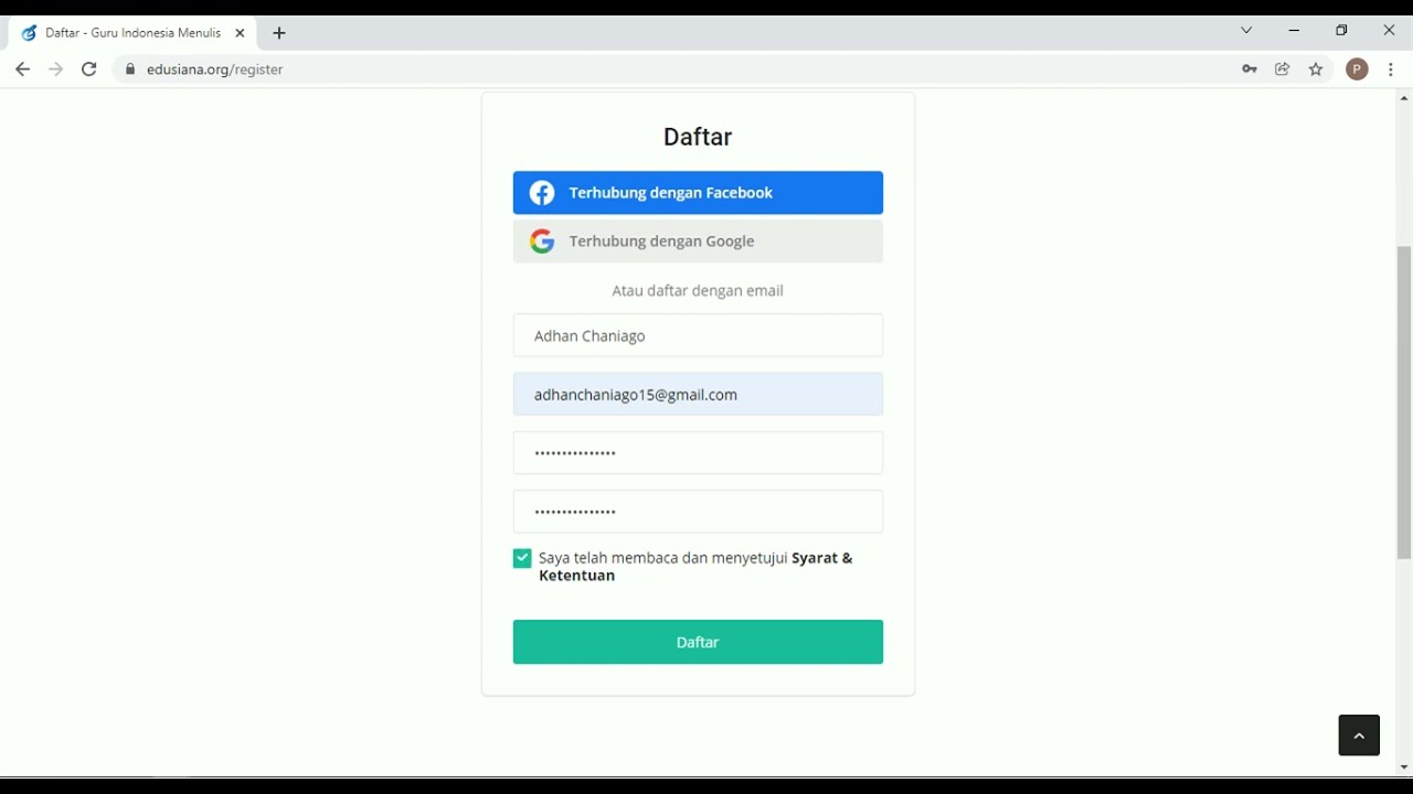 Cara Mudah Mendaftar dan Menulis di Blog Edusiana