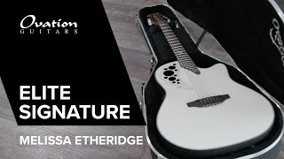 Video thumbnail for Ovation Elite Signature Melissa Etheridge / 2078ME by GEWA guitars