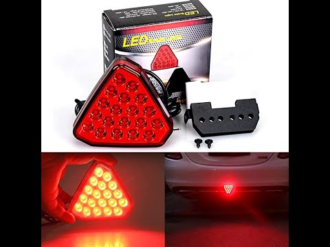 Brake Strobe Light LED ⚠️  Warning - Vehicle 2-to-3-wire taillight converter - DIY Install