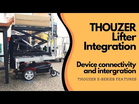 THOUZER Lifter Application — E-Series peripheral I/O integration