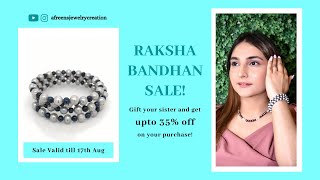 Raksha Bandhan Sale! Looking for Rakhi Gifts? Something in Real but in Affordable price. Here it is!