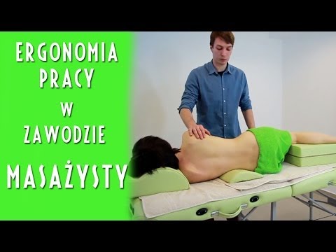 Ergonomics of work in the profession of a masseur