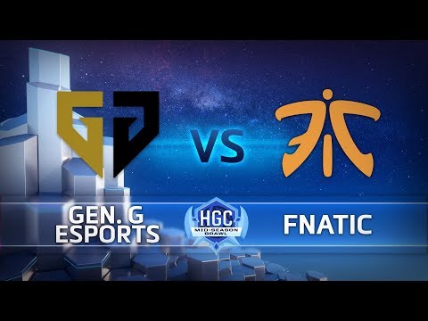 HGC Mid-Season Brawl 2018 - Group Stage - Day 3 - Gen.G vs. Fnatic - Game 1