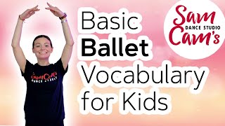 Basic Ballet Vocabulary for Kids