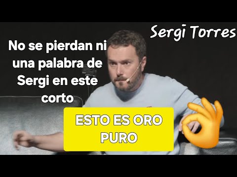 Sergi Torres respondiendo a una pregunta