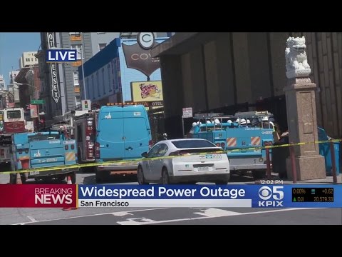 SF OUTAGE: Fire At Substation Triggers Massive Outage In San Francisco