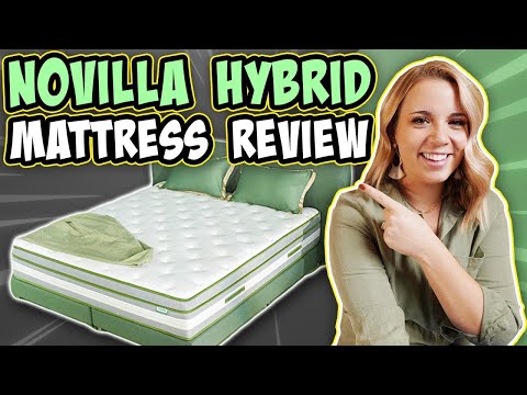 Novilla 10 Inch Full Mattress,Hybrid Mattress Full Size with Pocketed Coils & Gel Memory Foam,Cool-Touch Nylon Cover for Contour Support & Spinal Alignment Mattresses in a Box CertiPUR-US Certified video review thumbnail