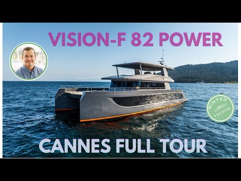 🌟 VisionF 82 Power Catamaran: Full Tour & Customization Options 🌟