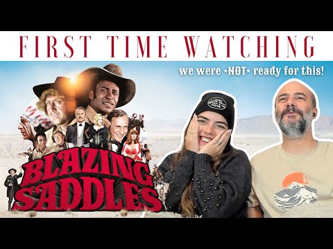 Outrageously funny!! 😂 European couple watch * BLAZING SADDLES * for the first time | Movie Reaction