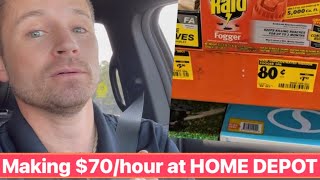 Making $70 per hour on flipping Home Depot clearance items, & how YOU CAN DO IT TOO!