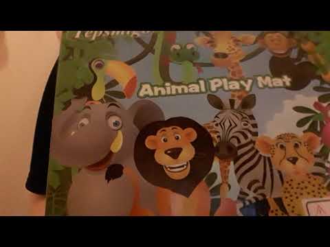 ASMR animal play mat unboxing