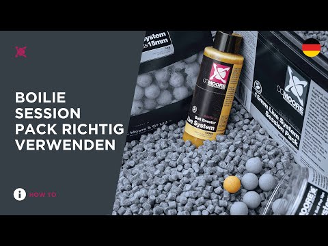 *** Carp Fishing TV *** Boilie Session Pack richtig verwenden