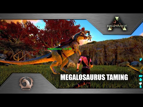 Ark Survival Evolved - Megalosaurus taming