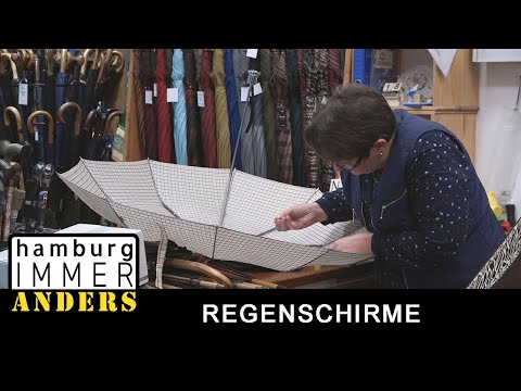Handgemachte Regenschirme gegen Massenware - Hamburg immer anders!