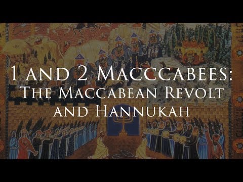 Be the Maccabee!!!! The Maccabean Revolt for Catholics Today