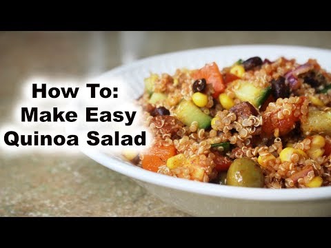 How To: Make Easy Quinoa Salad