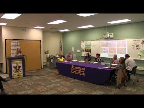 Vermilion Board of Education Meeting - October 11, 2021